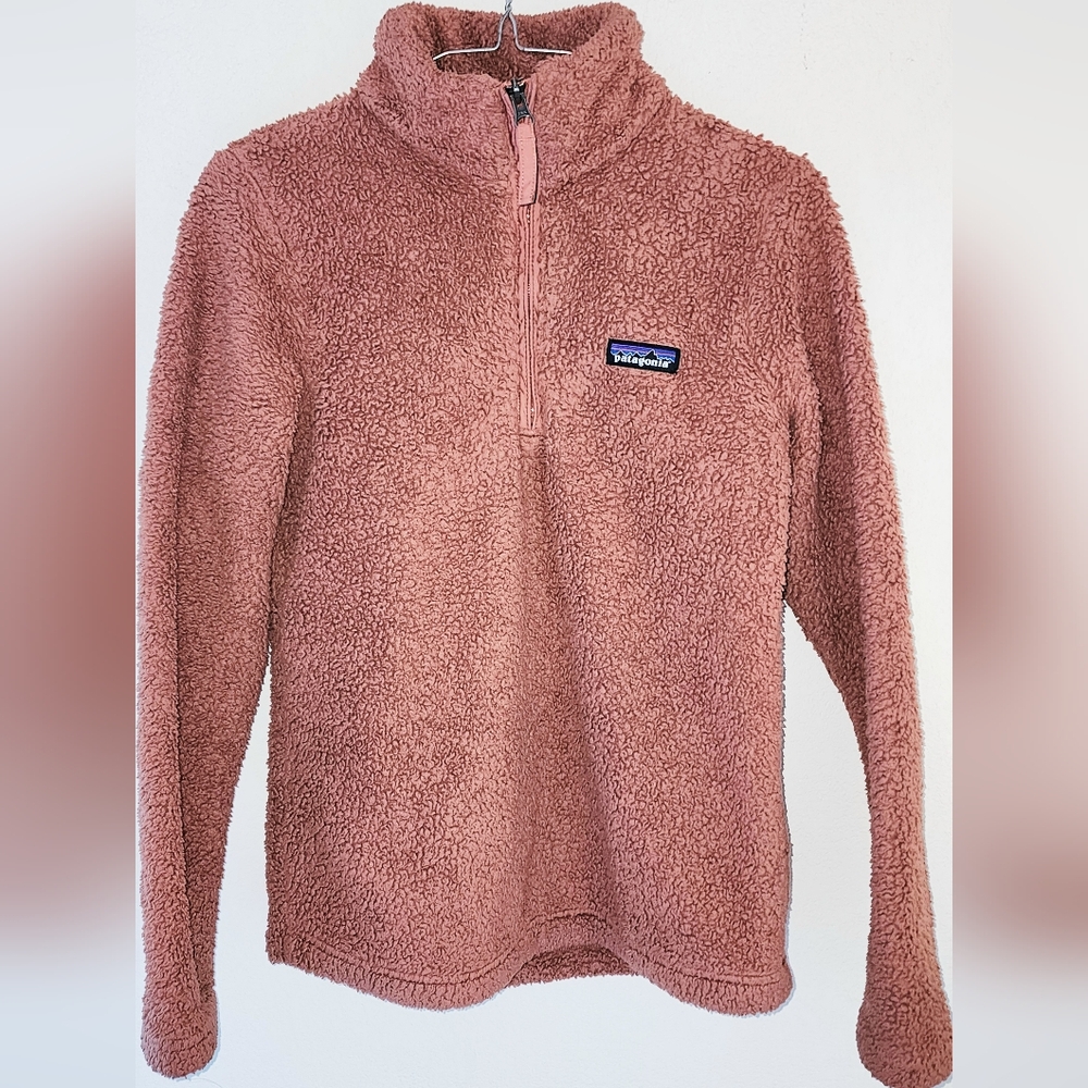 Patagonia Women's Los Gatos 1/4 Zip Fleece Pullover Century Pink Size XS
